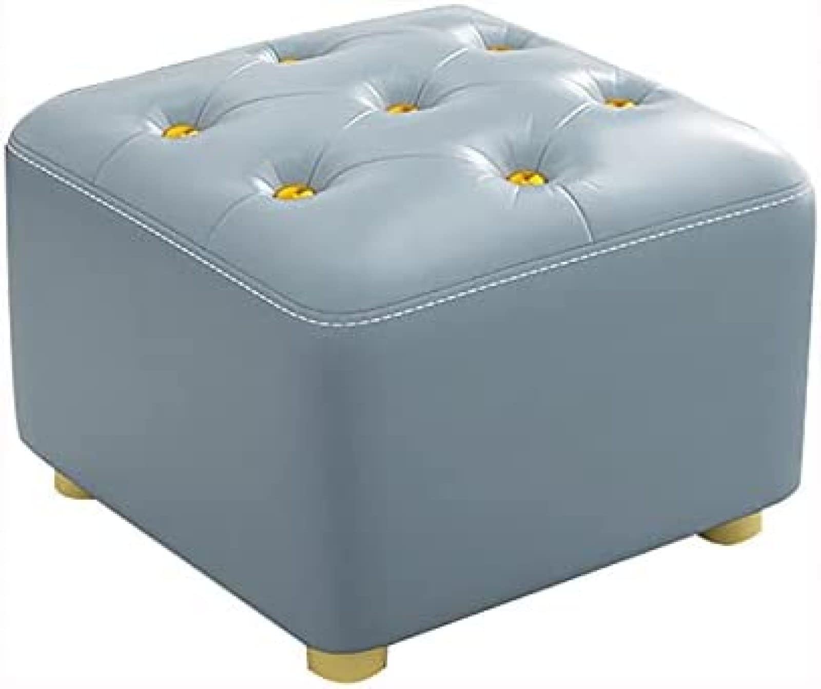 Amazon｜オットマン スツール オットマン フットレスト ゴールドボタン